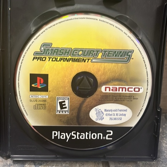 5 for $60 - Smash Court Tennis Pro Tournament for PlayStation 2 - Picture 3 of 4